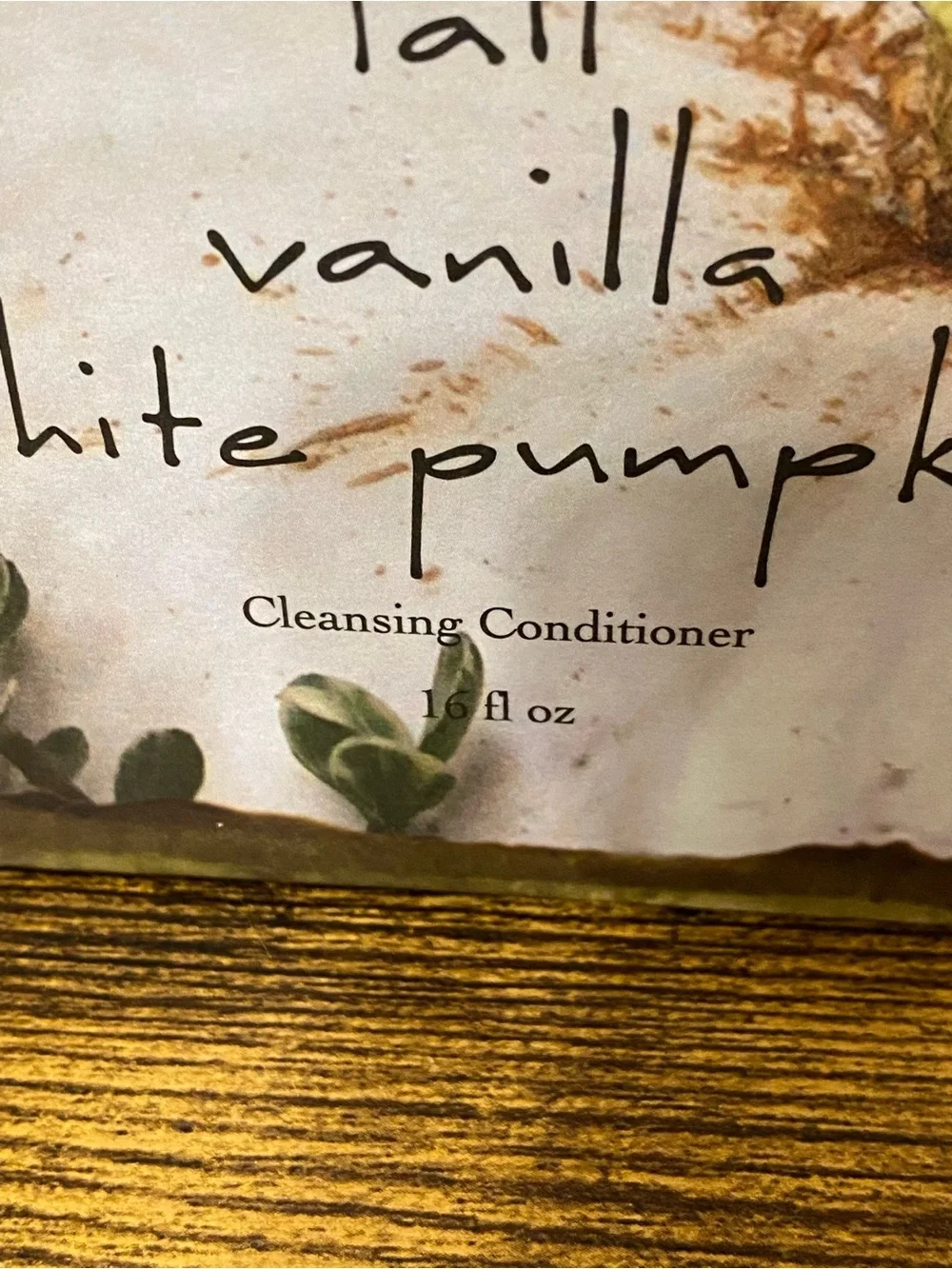 Wen Cleansing Conditioner Fall Vanilla White Pumpkin 16 fl oz NEW